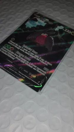 Regidrago V 184/195 Silver Tempest Alt Art Ultra Rare Holo Pokemon Card NM - Image 3
