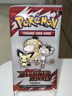 Pokemon TCG Fun Pack - Scarlet & Violet Destined Rivals - Sealed 3-Card Booster! - Image 1