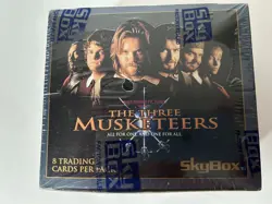 1993 SKYBOX DISNEY'S THE THREE MUSKETEERS TRADING CARDS FACTORY SEALED BOX 820650851940 - Image 1