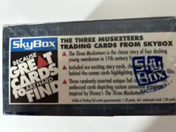 1993 SKYBOX DISNEY'S THE THREE MUSKETEERS TRADING CARDS FACTORY SEALED BOX 820650851940 - Image 4