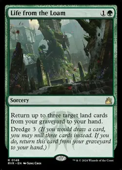 Life from the Loam - Foil RVR NM MTG - Image 1
