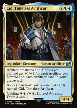 Cid, Timeless Artificer (#418) FIN LP MTG - Image 1