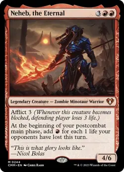 Neheb, the Eternal - Foil CM LP MTG - Image 1