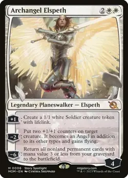 Archangel Elspeth - Foil MOM LP MTG - Image 1