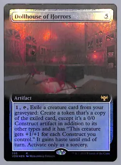 Dollhouse of Horrors - Extended Art - Foil - 395 - Innistrad: Crimson Vow (VOW) - Image 1