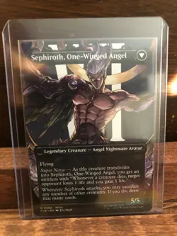 Sephiroth, Fabled SOLDIER (0382) (Borderless) Final Fantasy Regular MTG (NM) - Image 5