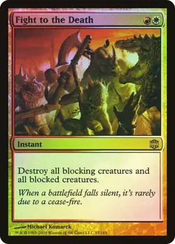 Alara Reborn MTG Foil Fight to the Death Magic - Image 1
