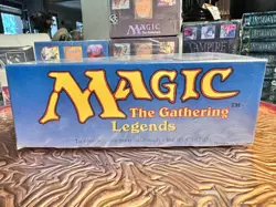 MTG Magic The Gathering LEGENDS Booster Box FACTORY SEALED English 1994 - Image 3