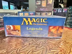 MTG Magic The Gathering LEGENDS Booster Box FACTORY SEALED English 1994 - Image 4