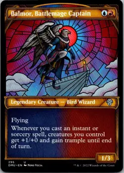 Dominaria United #295 Balmor, Battlemage Captain (Showcase) - Image 1