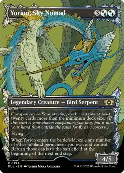 MTG Foil - Yorion, Sky Nomad (Halo Foil) - 194 / NM / English - Image 1