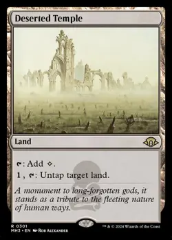 MTG Modern Horizons 3 R Deserted Temple #0301 - Image 1