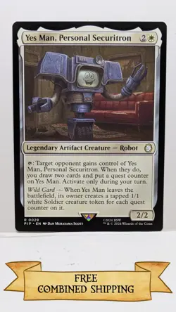 Yes Man, Personal Securitron Universes Beyond: Fallout Regular - Image 1