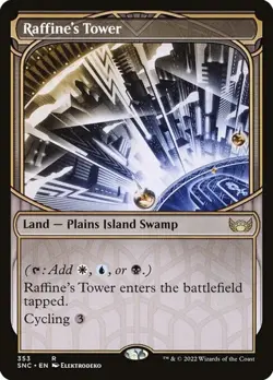 Raffine's Tower - Foil Showcase Streets of New Capenna LP MTG - Image 1