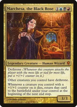 Marchesa, the Black Rose - Foil CNS LP MTG - Image 1