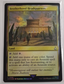 Brotherhood Headquarters Universes Beyond: Assassin's Creed Foil - Image 1