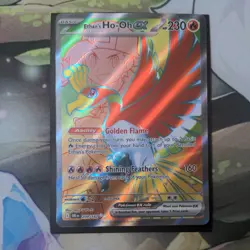 Ethan’s Ho-Oh ex Full Art Ultra Rare 209/182 Pokemon Destined Rivals English - Image 1