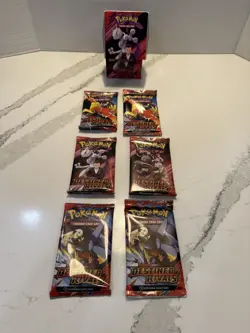 Lot of 6 Pokemon Destined Rivals Booster Packs Bundle Brand New Factory Sealed - Image 4