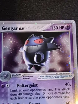 Pokemon Gengar TCG EX Fire Red Leaf Green 108/112 2004 Edition - Image 2