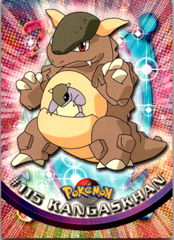 Kangaskhan - Pokemon Topps - Non Holo NM Vintage Blue - Image 1