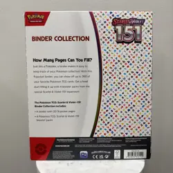 151 Binder Collection 4 Packs/Binder Scarlet & Violet Pokemon TCG *SEALED/NEW* - Image 2