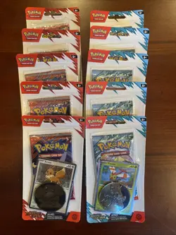 Pokemon TCG Sealed Booster Pack Lot With Promos. Destined Rivals/Journey. - Image 1