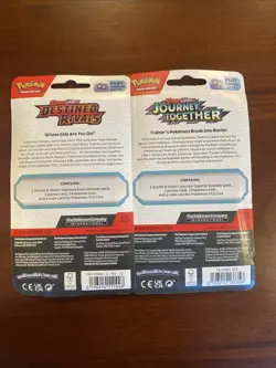 Pokemon TCG Sealed Booster Pack Lot With Promos. Destined Rivals/Journey. - Image 2