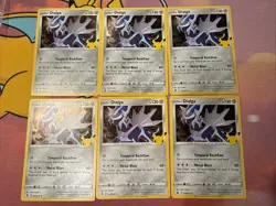 Lot Of 6 Pokemon Celebrations Dialga Holo 020/025 NM - Image 1