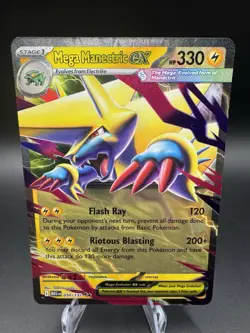Mega Manectric Ex 50/132 Mega Evolution MEG Near Mint Pokemon TCG Pack Fresh NM - Image 1