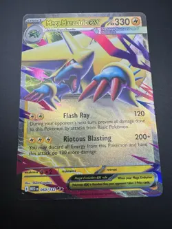 Mega Manectric Ex 50/132 Mega Evolution MEG Near Mint Pokemon TCG Pack Fresh NM - Image 4