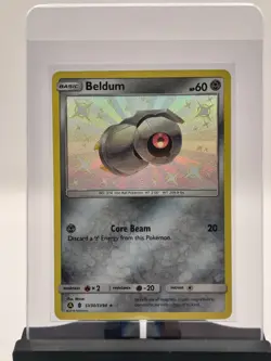 2019 Pokemon TCG Hidden Fates Beldum SHINY SV30/SV94 Holo Foil Rare NM - Image 2