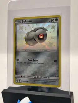 2019 Pokemon TCG Hidden Fates Beldum SHINY SV30/SV94 Holo Foil Rare NM - Image 3