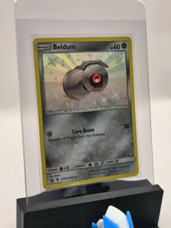 2019 Pokemon TCG Hidden Fates Beldum SHINY SV30/SV94 Holo Foil Rare NM - Image 4
