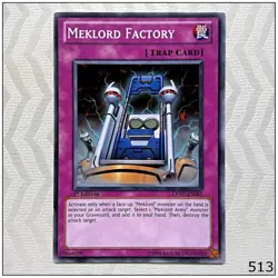 Meklord Factory - EXVC-EN067 - Common 1st Edition Yugioh - Image 1