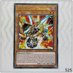 Shelrokket Dragon - EXFO-EN007 - Rare 1st Edition Yugioh - Image 1
