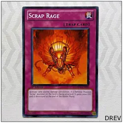 Scrap Rage - DREV-EN070 - Common 1st Edition Yugioh - Image 1