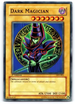 Yu-Gi-Oh SYE-001 Dark Magician LP/MP - Image 1