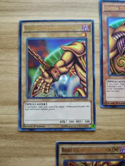 Yu-Gi-Oh! - Exodia The Forbidden One - Complete Set - YGLD- Ultra Rare - Image 3