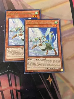 YUGIOH - HOP EAR SQUADRON X2 - RARE - CHIM - 1ST/UNLIMITED - NM - Image 1