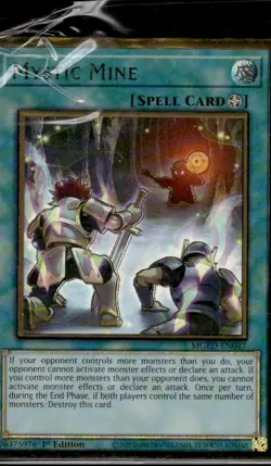 *** MYSTIC MINE *** 1ST EDITION MGED-EN047 GOLD RARE MINT/NM YUGIOH! - Image 1