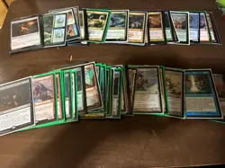 Mtg Foil Card Lot 220+ sleeved - Image 1