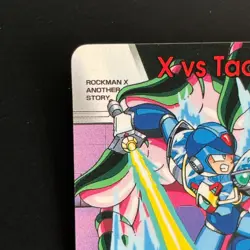 Mega MAN X Mega Mission 2 Card 82 Tackione CAPCOM BANDAI Japanese Rockman 1996 - Image 2