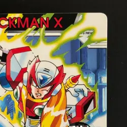 Mega MAN X Mega Mission 2 Card 80 Zero CAPCOM BANDAI Japanese Rockman 1996 - Image 4