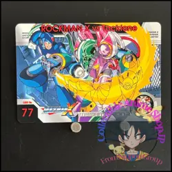 Mega MAN X Mega Mission 2 Card 77 Tackione CAPCOM BANDAI Japanese Rockman - Image 1