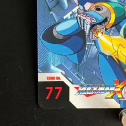 Mega MAN X Mega Mission 2 Card 77 Tackione CAPCOM BANDAI Japanese Rockman - Image 3