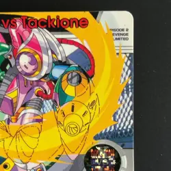 Mega MAN X Mega Mission 2 Card 77 Tackione CAPCOM BANDAI Japanese Rockman - Image 4
