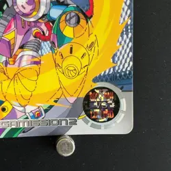 Mega MAN X Mega Mission 2 Card 77 Tackione CAPCOM BANDAI Japanese Rockman - Image 5