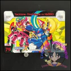 Mega MAN X Mega Mission 2 Card 79 Zero Tackione CAPCOM BANDAI Japanese Rockman - Image 1