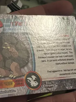 Pokemon #76 Golem Card Foil 2000 Topps Chrome Base Set - Image 5