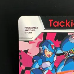 Mega MAN X Mega Mission 2 Card Zero Tackione CAPCOM BANDAI Japanese Rockman 1996 - Image 2
